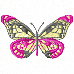 Butterfly Embroidery Design 7